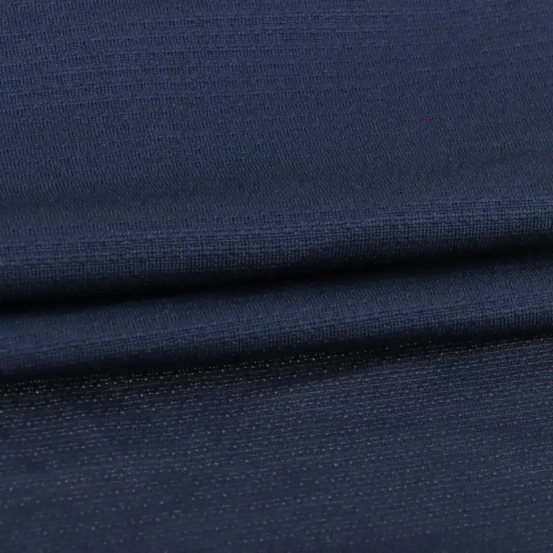 China Fabric for T-Shirt Single Jersey Knit Fabric Polyester Spandex BLUE color buy from China wholesaler bulk order at wholesale price free worldwide shipping Alibaba