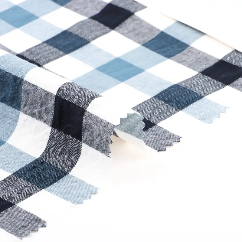 China Fabric for Shirt,Pants,Skirt,Shorts Cotton YD Crepe Natural Woven Fabric BCI Cotton Spandex check color buy from China wholesaler bulk order at wholesale price free worldwide shipping Alibaba