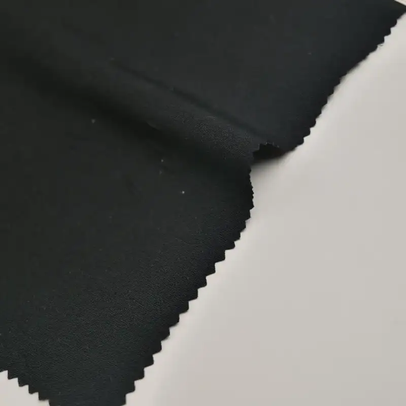 China Fabric for Pants,Jackets,Blazer,Suit,Uniform Nylon/Rayon Bengaline Woven Blended Fabric Rayon Nylon Spandex black color buy from China wholesaler bulk order at wholesale price free worldwide shipping Alibaba