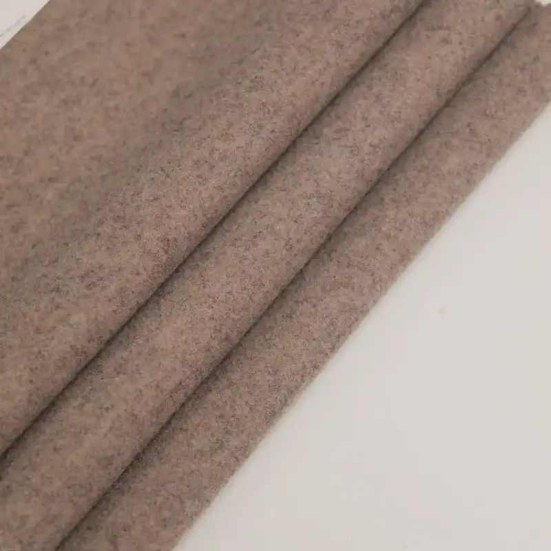 China Fabric for Jackets,Trench Coat,Overcoat Bristled fabric Knit Fabric Polyester Rayon Acrylic Khaki color buy from China wholesaler bulk order at wholesale price free worldwide shipping Alibaba