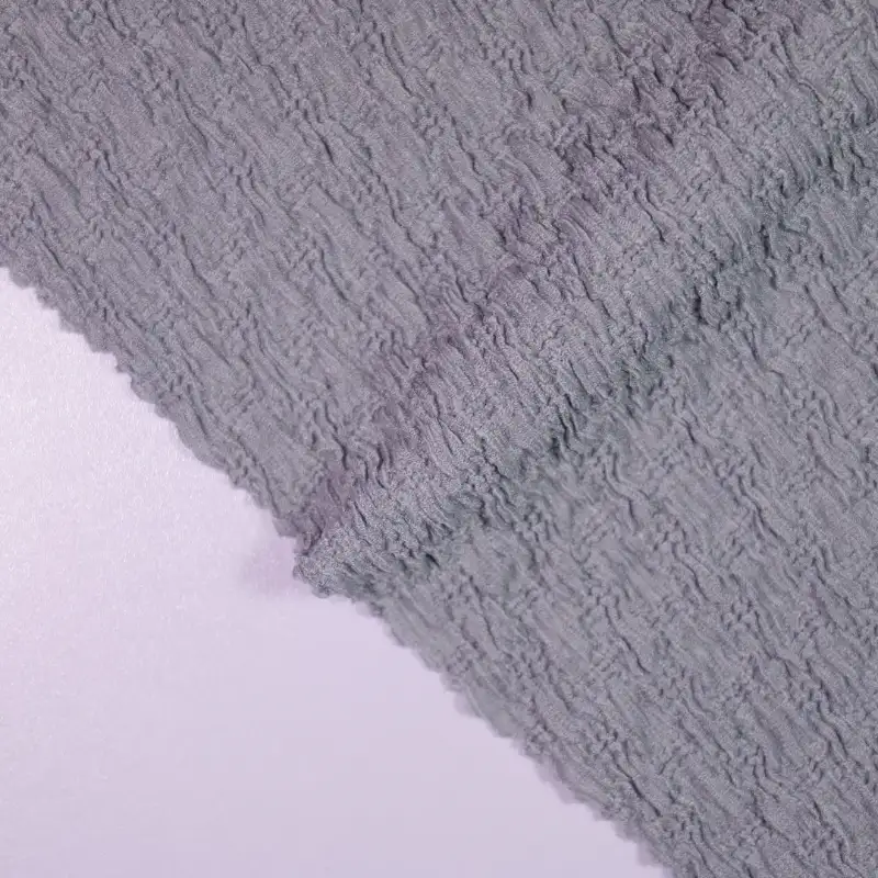 China Fabric for Jackets,Blazer,Bomber jacket Weft Jacquard Knit Fabric Polyester White color buy from China wholesaler bulk order at wholesale price free worldwide shipping Alibaba