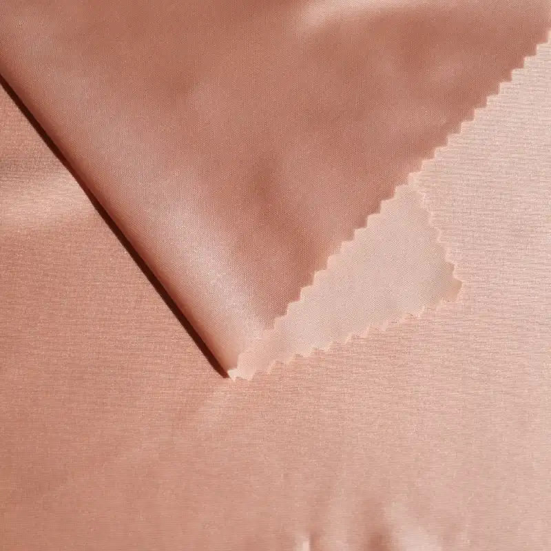 China Fabric for Dresses (Pullover)  Mesh Knit Fabric Recycled Polyester Spandex Navy color buy from China wholesaler bulk order at wholesale price free worldwide shipping Alibaba