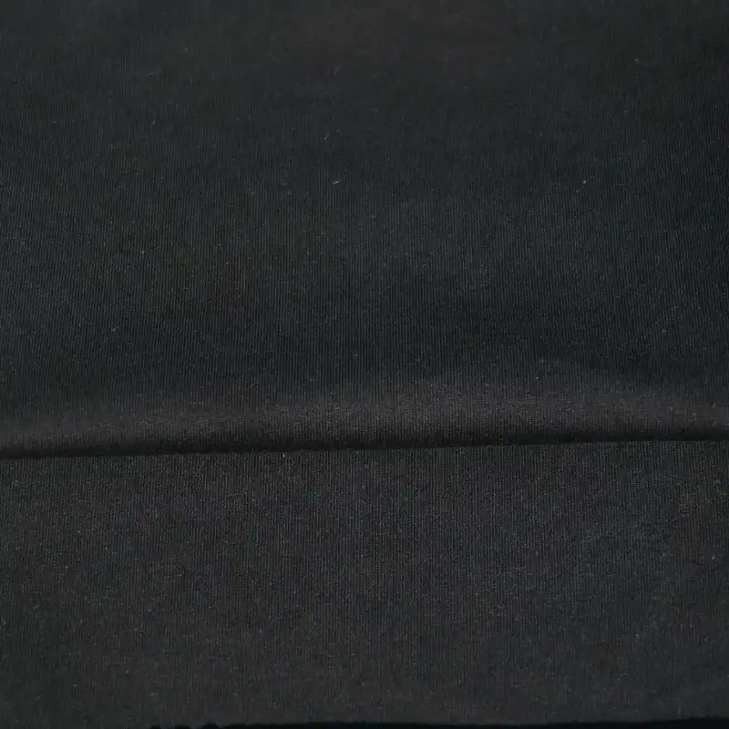 China Fabric for T-Shirt,Crop Top,Yoga Clothes Single Jersey Knit Fabric Cotton Nylon black color buy from China wholesaler bulk order at wholesale price free worldwide shipping Alibaba