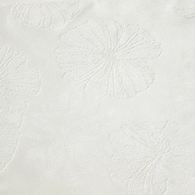 China Fabric for Jackets,Blazer,Bomber jacket Weft Jacquard Knit Fabric Polyester White color buy from China wholesaler bulk order at wholesale price free worldwide shipping Alibaba