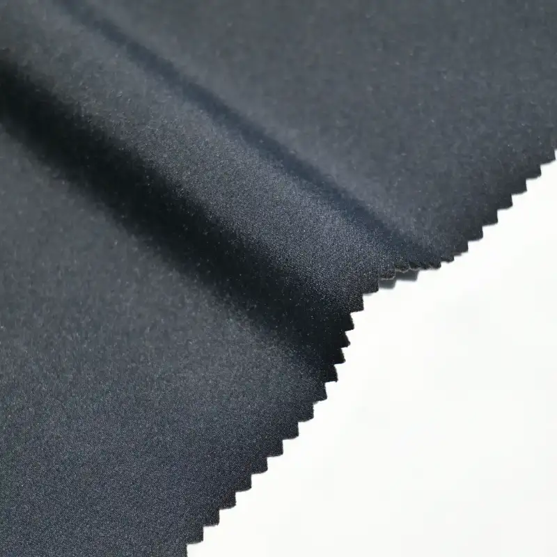 China Fabric for Padded Jacket Cotton Plain Natural Woven Fabric Polyester black color buy from China wholesaler bulk order at wholesale price free worldwide shipping Alibaba