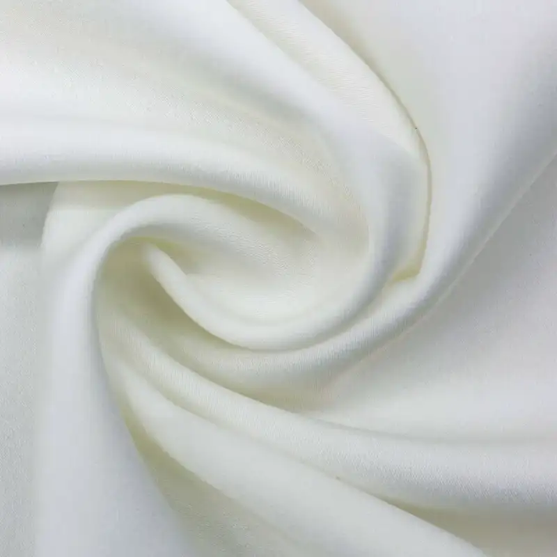 China Fabric for Blouse,Shirt Long Sleeve Button ,Dresses (Pullover)  Bengaline Synthetic Woven Fabric Polyester Orange color buy from China wholesaler bulk order at wholesale price free worldwide shipping Alibaba