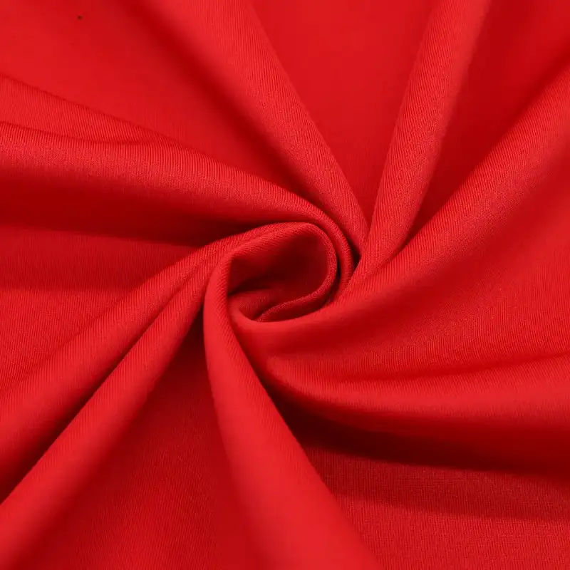 China Fabric for Jackets,Hoodie,Sweatshirt Scuba Knit Fabric Cotton Polyester Spandex RED color buy from China wholesaler bulk order at wholesale price free worldwide shipping Alibaba