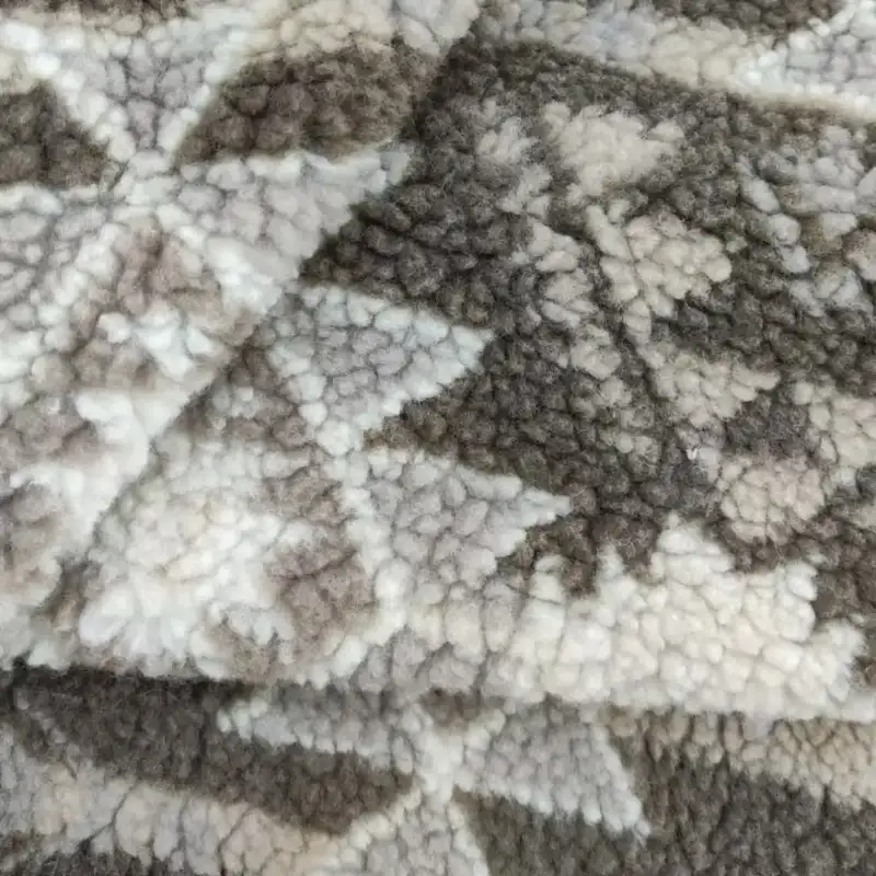 China Fabric for Jackets,Hoodie,Padded Jacket Sherpa Knit Fabric Polyester brown color buy from China wholesaler bulk order at wholesale price free worldwide shipping Alibaba