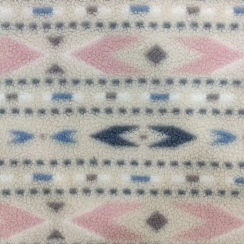 China Fabric for Jackets,Hoodie,Padded Jacket,Waist coat Borg Knit Fabric Polyester blue color buy from China wholesaler bulk order at wholesale price free worldwide shipping Alibaba