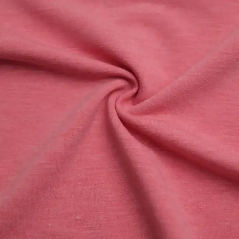 China Fabric for T-Shirt,Jogger,Loungewear,Sweatshirt,Over Shirt French Terry Knit Fabric Polyester Rayon Spandex Pink color buy from China wholesaler bulk order at wholesale price free worldwide shipping Alibaba