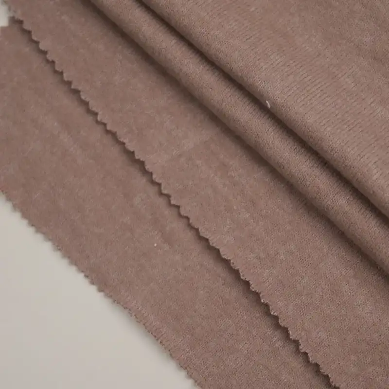 China Fabric for Ladies Vest ,Knitted Jacket ,Hoodie   Single Jersey Knit Fabric Rayon Polyester Spandex Khaki color buy from China wholesaler bulk order at wholesale price free worldwide shipping Alibaba