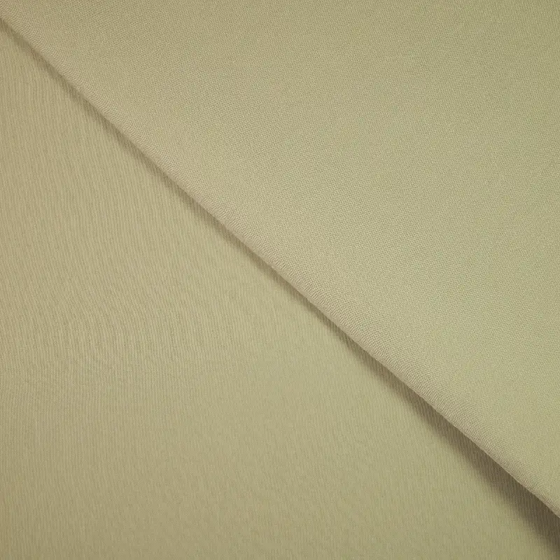 China Fabric for Shirt,T-Shirt,Tank Top,Blouse,Skirt Bengaline Synthetic Woven Fabric Polyester Khaki color buy from China wholesaler bulk order at wholesale price free worldwide shipping Alibaba