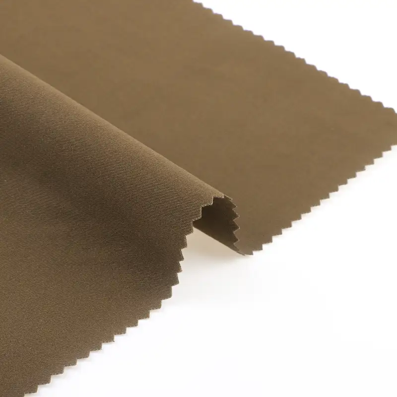 China Fabric for Shirt,Pants Cotton Twill Natural Woven Fabric Cotton Spandex BROWN color buy from China wholesaler bulk order at wholesale price free worldwide shipping Alibaba