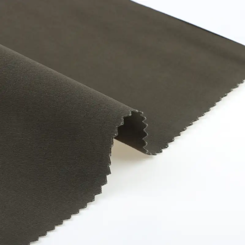 China Fabric for Shirt,Pants,Jackets Cotton Twill Natural Woven Fabric Cotton Spandex OLIVE color buy from China wholesaler bulk order at wholesale price free worldwide shipping Alibaba