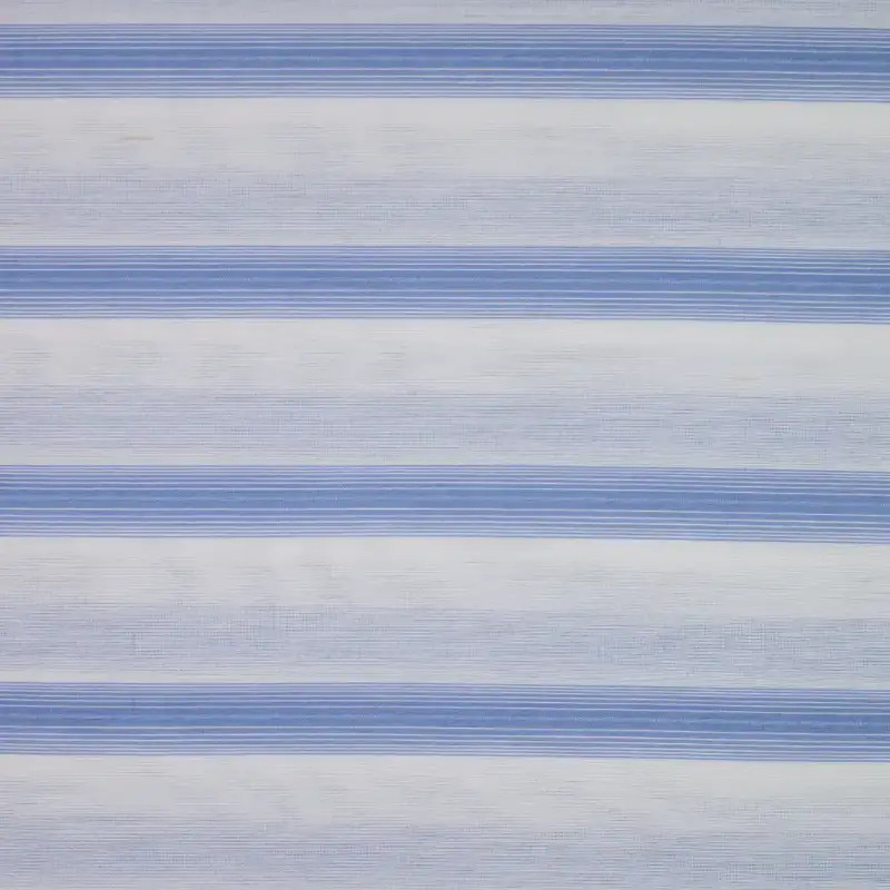 China Fabric for Shirt,Blouse,Crop Top Yarn Dyed Stripe Woven Blended Fabric Cotton Silk Blue color buy from China wholesaler bulk order at wholesale price free worldwide shipping Alibaba