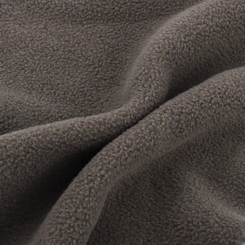 China Fabric for Pajamas,Loungewear,Interlining Polar Fleece Knit Fabric Polyester Gray color buy from China wholesaler bulk order at wholesale price free worldwide shipping Alibaba