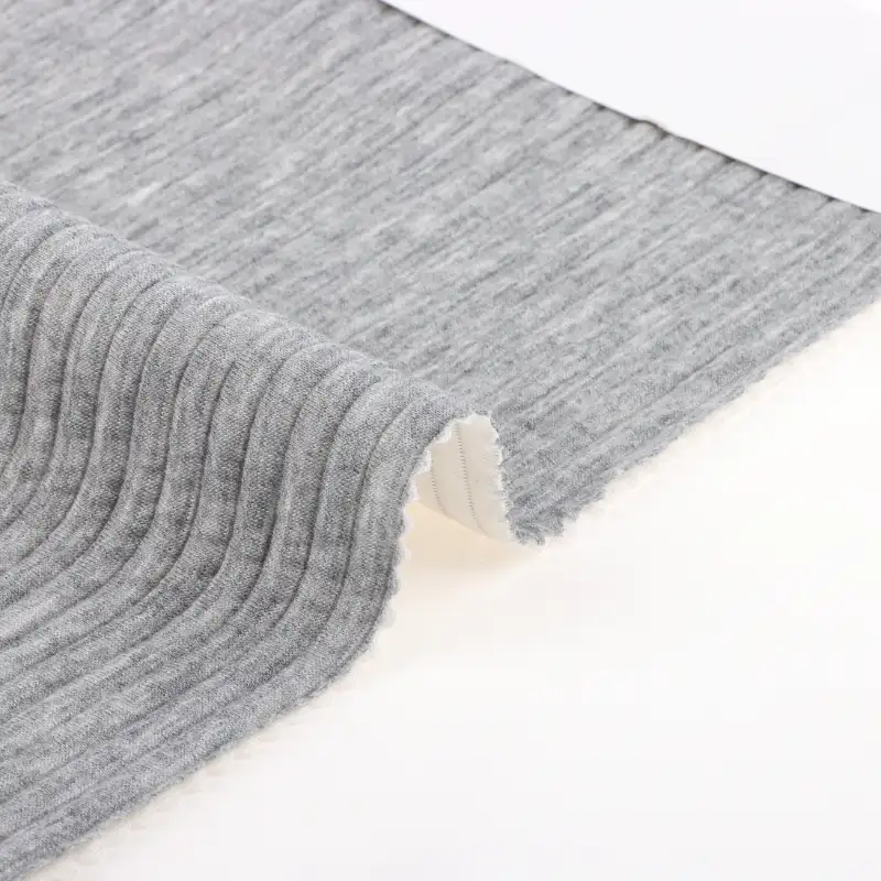 China Fabric for T-Shirt,Jogger,Loungewear Scuba Knit Fabric Polyester Spandex Gray color buy from China wholesaler bulk order at wholesale price free worldwide shipping Alibaba