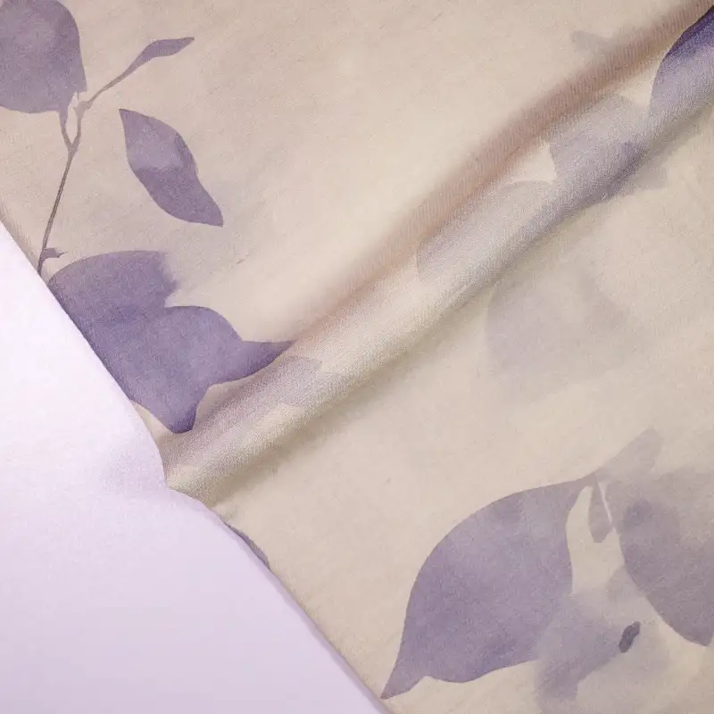 China Fabric for Shirt,Blouse,Crop Top,Skirt Nylon/Rayon Bengaline Woven Blended Fabric Rayon Nylon Linen Purple color buy from China wholesaler bulk order at wholesale price free worldwide shipping Alibaba