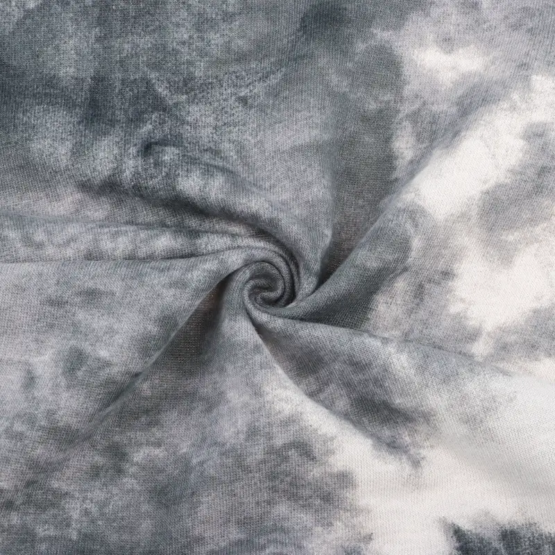 China Fabric for T-Shirt,Tank Top,Crop Top French Terry Knit Fabric Cotton Polyester Spandex Charcoal grey color buy from China wholesaler bulk order at wholesale price free worldwide shipping Alibaba