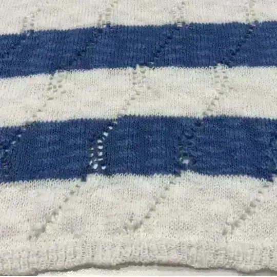 China Yarn for Open Cardigan (Sweater),Full-Zipper Cardigan (Sweater),Crew Neck Pullover (Sweater),Crop Top Pullover (Sweater),Dresses (Cardigan Button) (Sweater) Slub Yarn Fancy Yarn BCI Cotton Recycled Polyester 宝蓝/米白 color buy from China wholesaler bulk order at wholesale price free worldwide shipping Alibaba