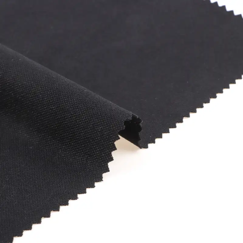 China Fabric for T-Shirt,Polo Shirt,Jogger,Loungewear Weft Jacquard Knit Fabric Polyester Spandex BLACK color buy from China wholesaler bulk order at wholesale price free worldwide shipping Alibaba
