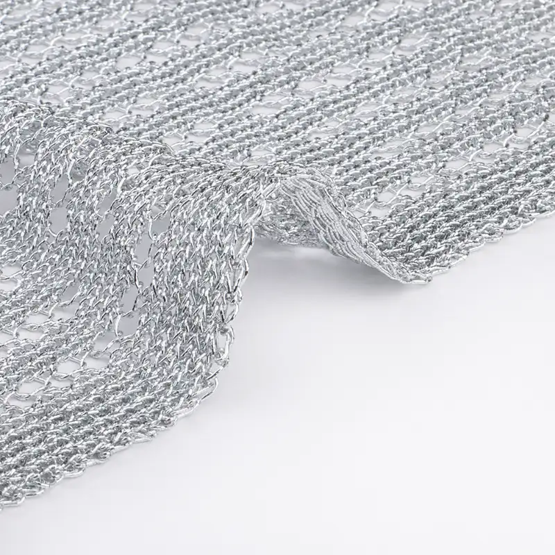 China Yarn for Ladies Vest (Sweater),Crop Top Pullover (Sweater),Dresses (Cardigan Button) (Sweater) Lurex Lurex Viscose Lurex silver color buy from China wholesaler bulk order at wholesale price free worldwide shipping Alibaba