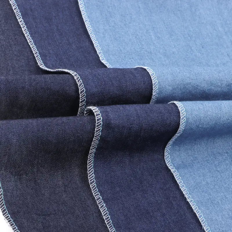 China Fabric for Shirt,Blouse Tencel/Cotton Denim Denim Cotton Lyocell indigo color buy from China wholesaler bulk order at wholesale price free worldwide shipping Alibaba