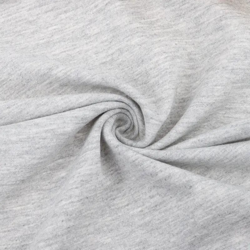 China Fabric for T-Shirt,Crop Top,Loungewear French Terry Knit Fabric Polyester Cotton Spandex Gray color buy from China wholesaler bulk order at wholesale price free worldwide shipping Alibaba