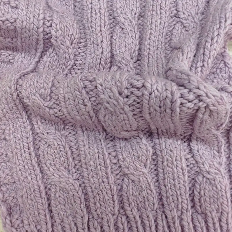 China Yarn for Hoodie,Open Cardigan (Sweater),Crew Neck Pullover (Sweater),Crop Top Pullover (Sweater) Core Spun Yarn Regular Yarn Cotton Acrylic PBT Violet color buy from China wholesaler bulk order at wholesale price free worldwide shipping Alibaba