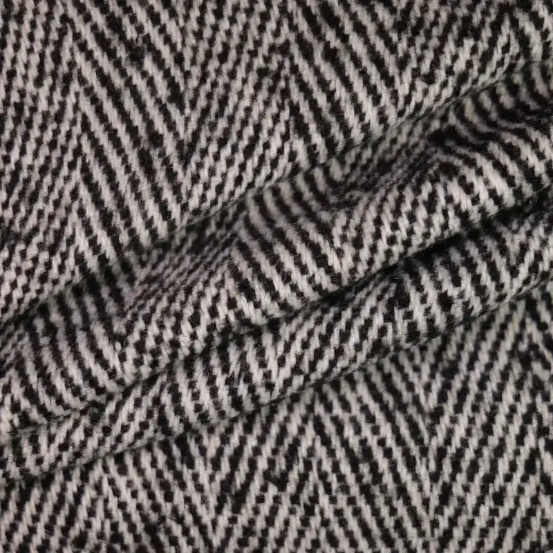 China Fabric for Pants,Skirt,Overcoat,Suit,Uniform,Dresses (Cardigan Button) ,Skirt  Chanel-Style Fabric Woolen Wool Polyester Chemical Fiber Gray color buy from China wholesaler bulk order at wholesale price free worldwide shipping Alibaba