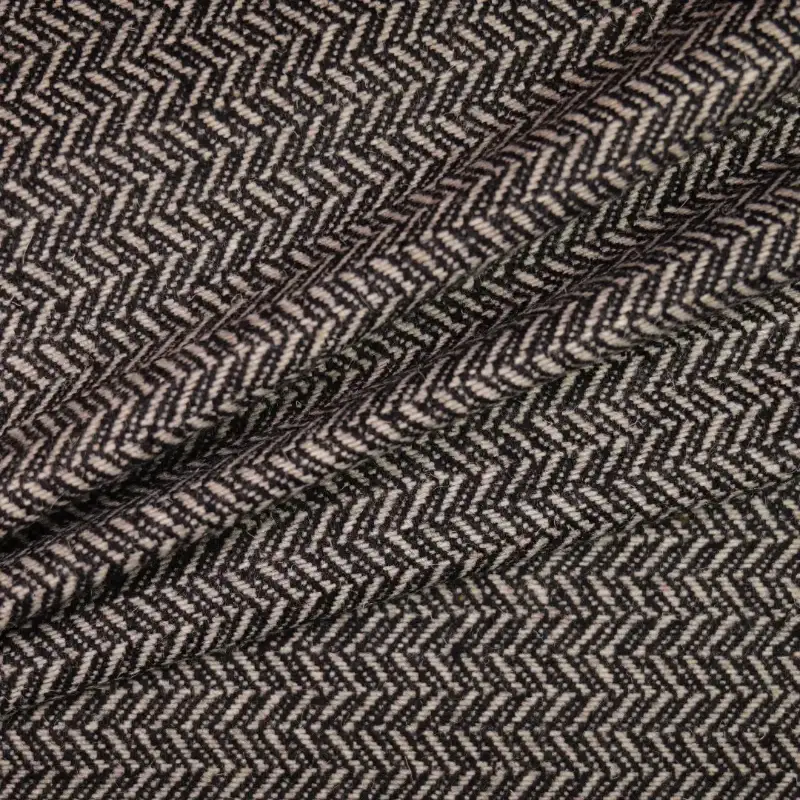 China Fabric for Jackets,Blazer,Skirt,Suit,Skirt  Chanel-Style Fabric Woolen Polyester Chemical Fiber Wool Black color buy from China wholesaler bulk order at wholesale price free worldwide shipping Alibaba