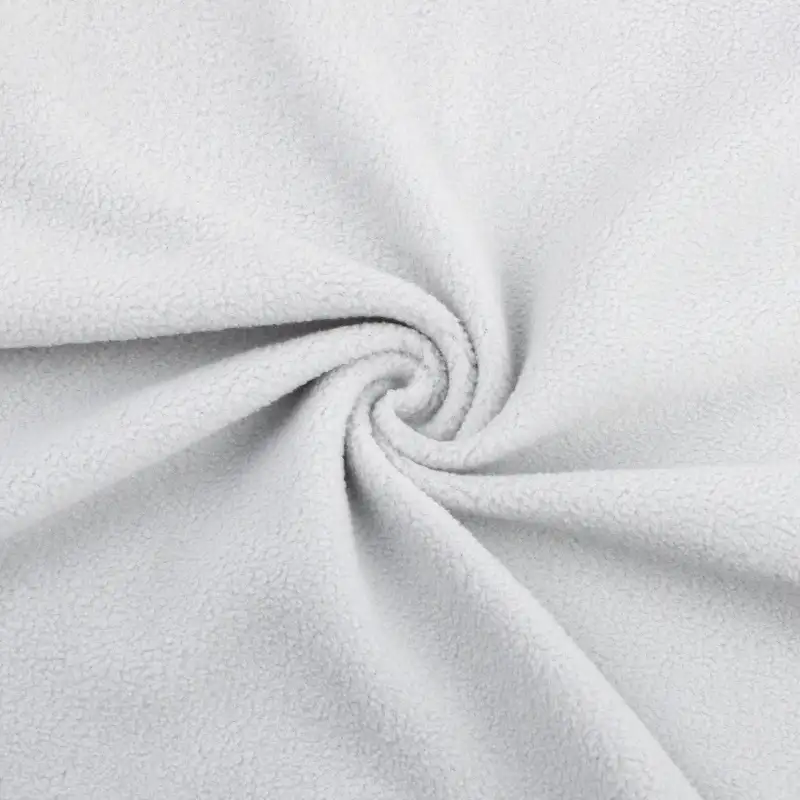 China Fabric for Pajamas,Loungewear Polar Fleece Knit Fabric Polyester light gray color buy from China wholesaler bulk order at wholesale price free worldwide shipping Alibaba