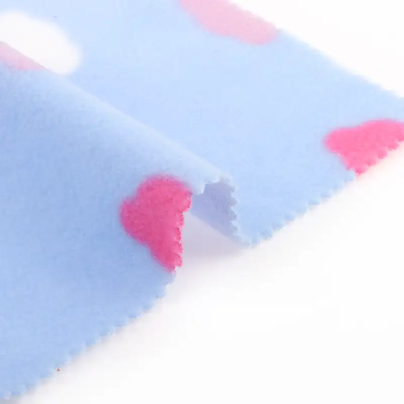 China Fabric for Pajamas,Loungewear,Tracksuits Polar Fleece Knit Fabric Polyester Blue color buy from China wholesaler bulk order at wholesale price free worldwide shipping Alibaba