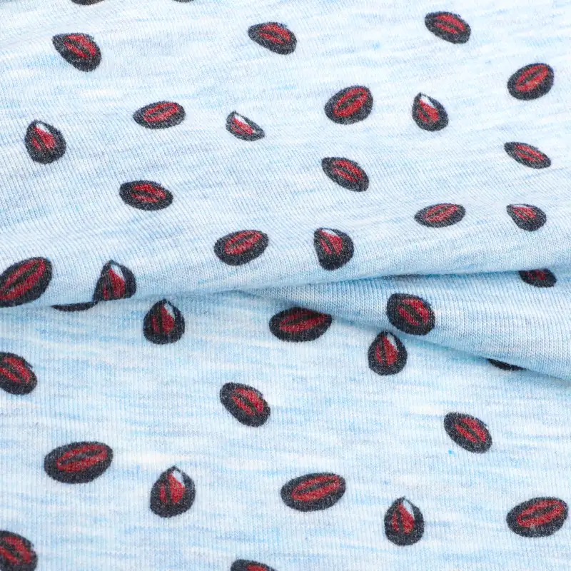 China Fabric for T-Shirt,Pajamas,Loungewear,Yoga Pants,Tracksuits Single Jersey Knit Fabric Polyester Spandex Solid-Melange color buy from China wholesaler bulk order at wholesale price free worldwide shipping Alibaba