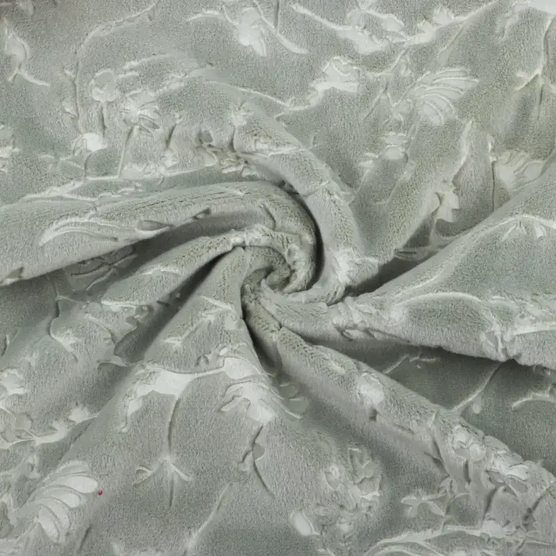 China Fabric for Hoodie,Loungewear,Sweatshirt Super Soft Velour Knit Fabric Polyester Spandex Grey color buy from China wholesaler bulk order at wholesale price free worldwide shipping Alibaba