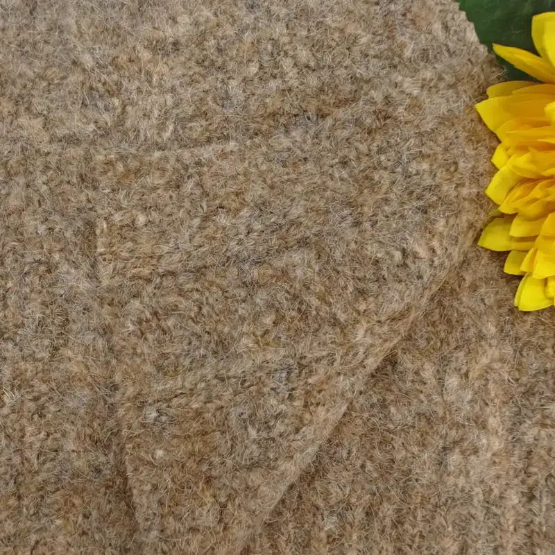 China Yarn for Hoodie,Round Neck Pullover (Sweater),Crop Top Pullover (Sweater) Mossy Yarn Fancy Yarn Recycled Polyester Nylon Polyester Wool Spandex Brown color buy from China wholesaler bulk order at wholesale price free worldwide shipping Alibaba