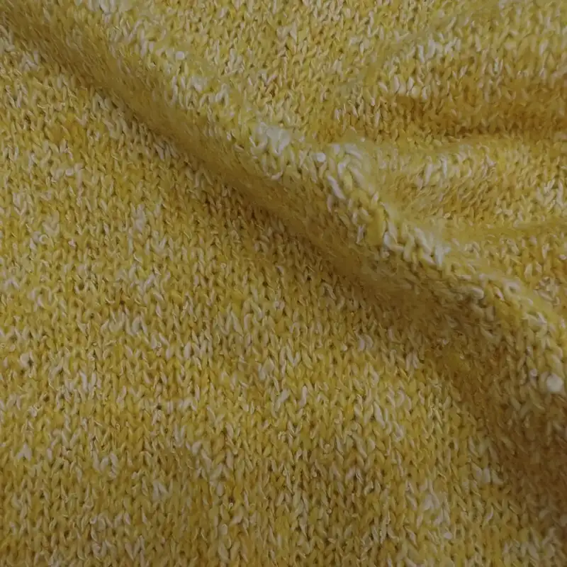 China Yarn for Hoodie,Open Cardigan (Sweater),Crop Top Pullover (Sweater) Mossy Yarn Fancy Yarn BCI Cotton Acrylic Recycled Polyester Wool yellow color buy from China wholesaler bulk order at wholesale price free worldwide shipping Alibaba
