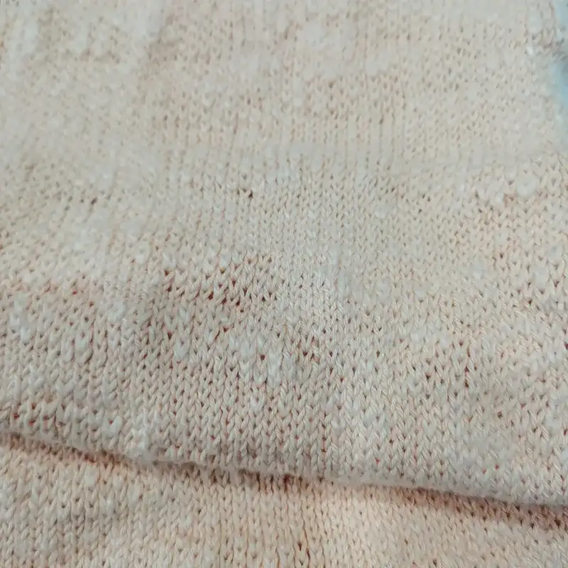 China Yarn for Open Cardigan (Sweater),Round Neck Pullover (Sweater),Crop Top Pullover (Sweater),T-shirt (Sweater),Hoodie  (Sweater) Slub Yarn Fancy Yarn BCI Cotton 柔和桃 color buy from China wholesaler bulk order at wholesale price free worldwide shipping Alibaba