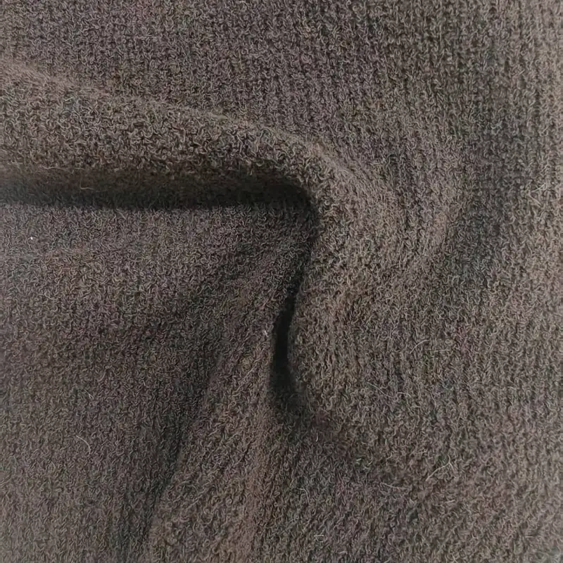 China Yarn for Hoodie,Open Cardigan (Sweater),Round Neck Pullover (Sweater) Mossy Yarn Fancy Yarn BCI Cotton Nylon Brown color buy from China wholesaler bulk order at wholesale price free worldwide shipping Alibaba