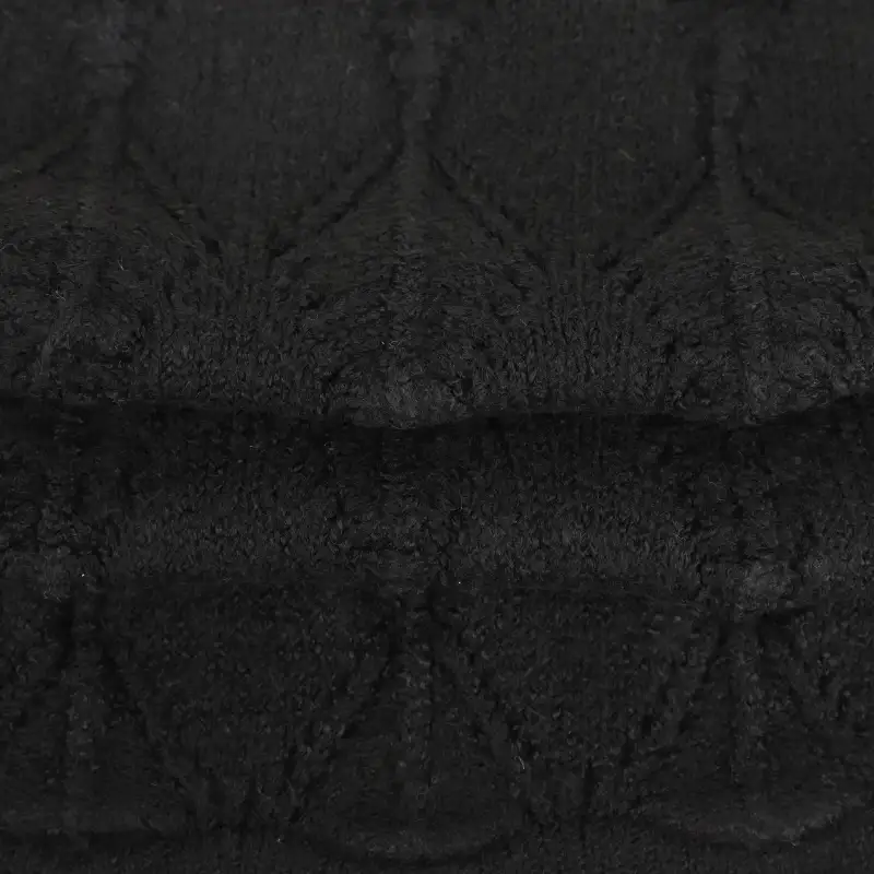 China Yarn for Crop Top Pullover (Sweater),Dresses (Cardigan Open) (Sweater) Mossy Yarn Fancy Yarn Recycled Polyester Polyester Spandex Black color buy from China wholesaler bulk order at wholesale price free worldwide shipping Alibaba