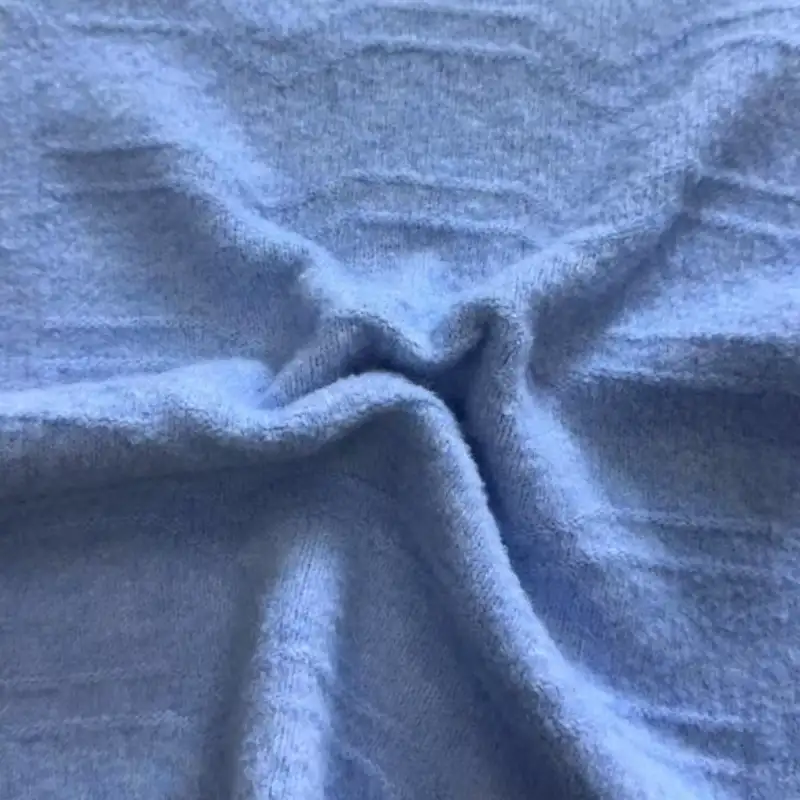 China Yarn for Shirt,T-Shirt,Polo Shirt,Tank Top,Blouse,Crop Top,Skirt,Hoodie,Ladies Vest (Sweater),Men’s Vest (Sweater),Open Cardigan (Sweater),Full-Zipper Cardigan (Sweater),Half-Zipper Cardigan (Sweater),Shirt Long Sleeve Button (Sweater) Worsted Spun Regular Yarn Recycled Polyester Polyester Nylon RWS Wool Elastane 浅蓝 color buy from China wholesaler bulk order at wholesale price free worldwide shipping Alibaba