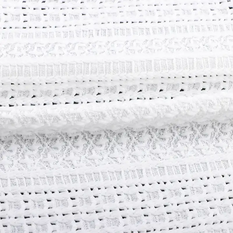 China Fabric for Shirt,Polo Shirt,Blouse,Crop Top Tricot Knit Fabric Polyester Elastane white color buy from China wholesaler bulk order at wholesale price free worldwide shipping Alibaba