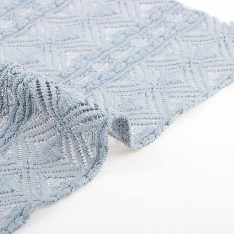 China Fabric for Shirt,Pants,Polo Shirt,Tank Top,Blouse,Crop Top Tricot Knit Fabric Polyester Elastane (LYCRA®) Grey blue color buy from China wholesaler bulk order at wholesale price free worldwide shipping Alibaba