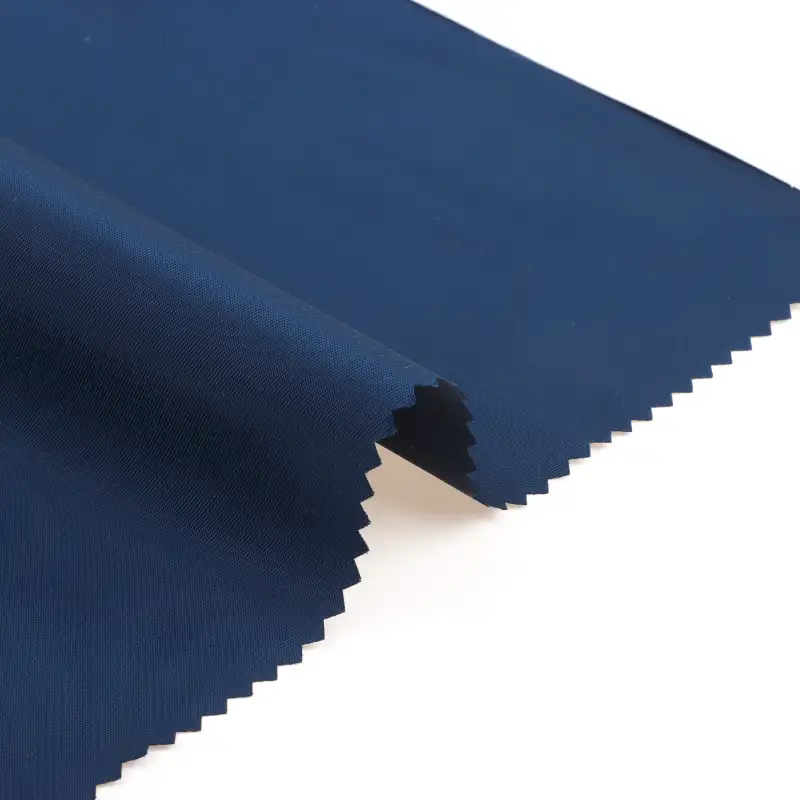 China Fabric for Jackets Imitation Memory Fabric Synthetic Woven Fabric Nylon NAVY color buy from China wholesaler bulk order at wholesale price free worldwide shipping Alibaba