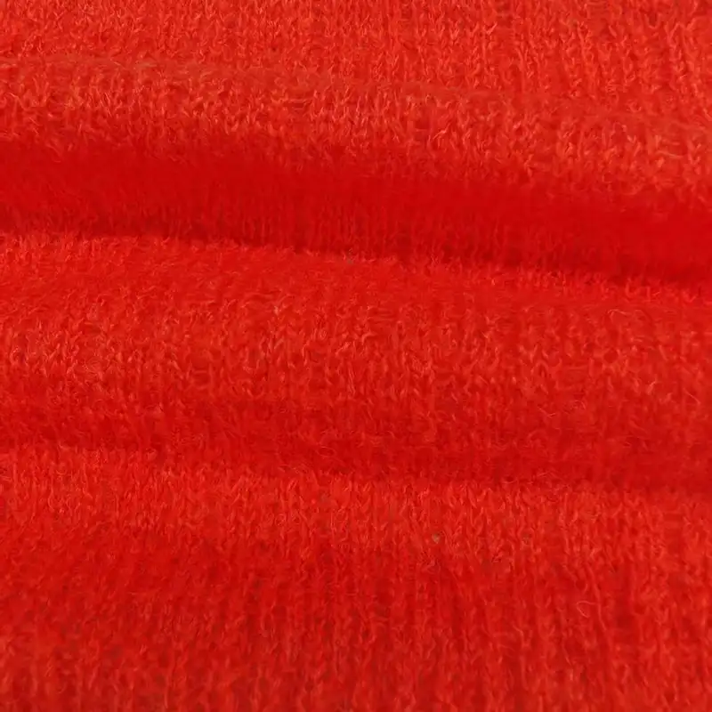 China Yarn for Hoodie,Open Cardigan (Sweater),Half-Zipper Cardigan (Sweater),Round Neck Pullover (Sweater),Crop Top Pullover (Sweater) Mossy Yarn Fancy Yarn Acrylic Nylon Wool orange red color buy from China wholesaler bulk order at wholesale price free worldwide shipping Alibaba