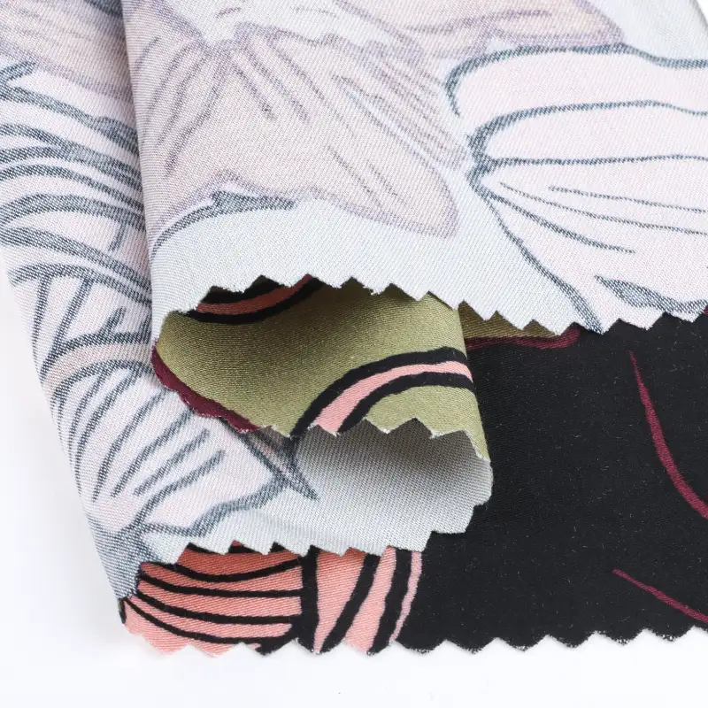 China Fabric for Shirt,Tank Top,Blouse,Skirt Rayon Twill Natural Woven Fabric Viscose printing color buy from China wholesaler bulk order at wholesale price free worldwide shipping Alibaba