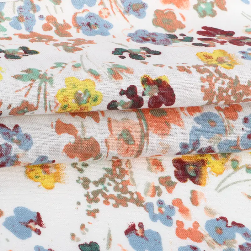 China Fabric for Blouse,Crop Top Cotton/Rayon Plain Woven Blended Fabric Cotton Rayon printing color buy from China wholesaler bulk order at wholesale price free worldwide shipping Alibaba
