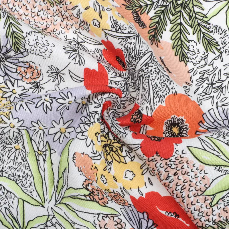 China Fabric for Shirt,Blouse,Crop Top Rayon Twill Print Natural Woven Fabric Rayon printing color buy from China wholesaler bulk order at wholesale price free worldwide shipping Alibaba