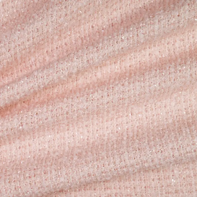 China Fabric for Jackets,Overcoat,Suit,Uniform Chanel-Style Fabric Woolen Polyester Wool Pink color buy from China wholesaler bulk order at wholesale price free worldwide shipping Alibaba