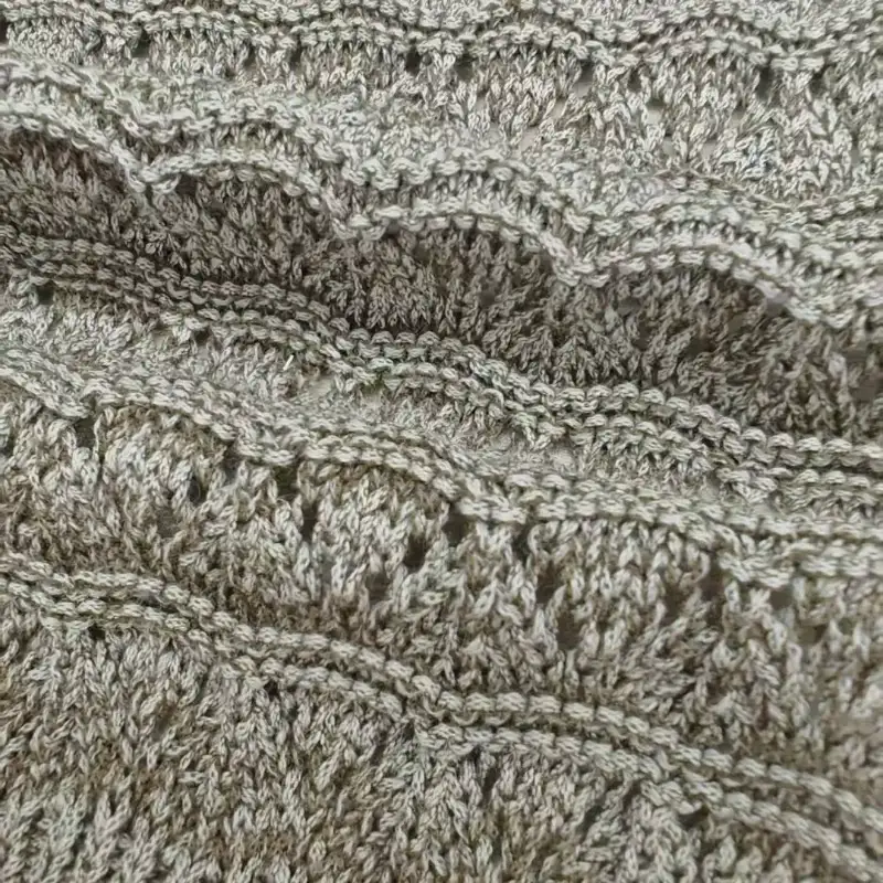 China Yarn for Polo Shirt,Hoodie,Half-Zipper Cardigan (Sweater),Crop Top Pullover (Sweater) Tubular Tape Yarn Fancy Yarn BCI Cotton Recycled Polyester Brown color buy from China wholesaler bulk order at wholesale price free worldwide shipping Alibaba